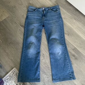 Zara Blue Flare Women's Jeans